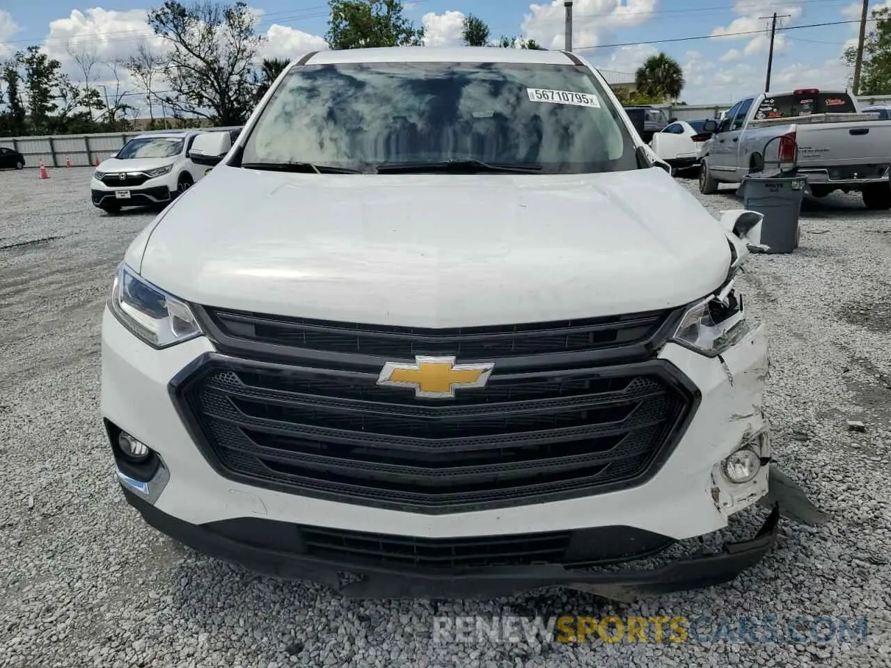 5 Photograph of a damaged car 1GNERGKW5LJ194357 CHEVROLET TRAVERSE 2020