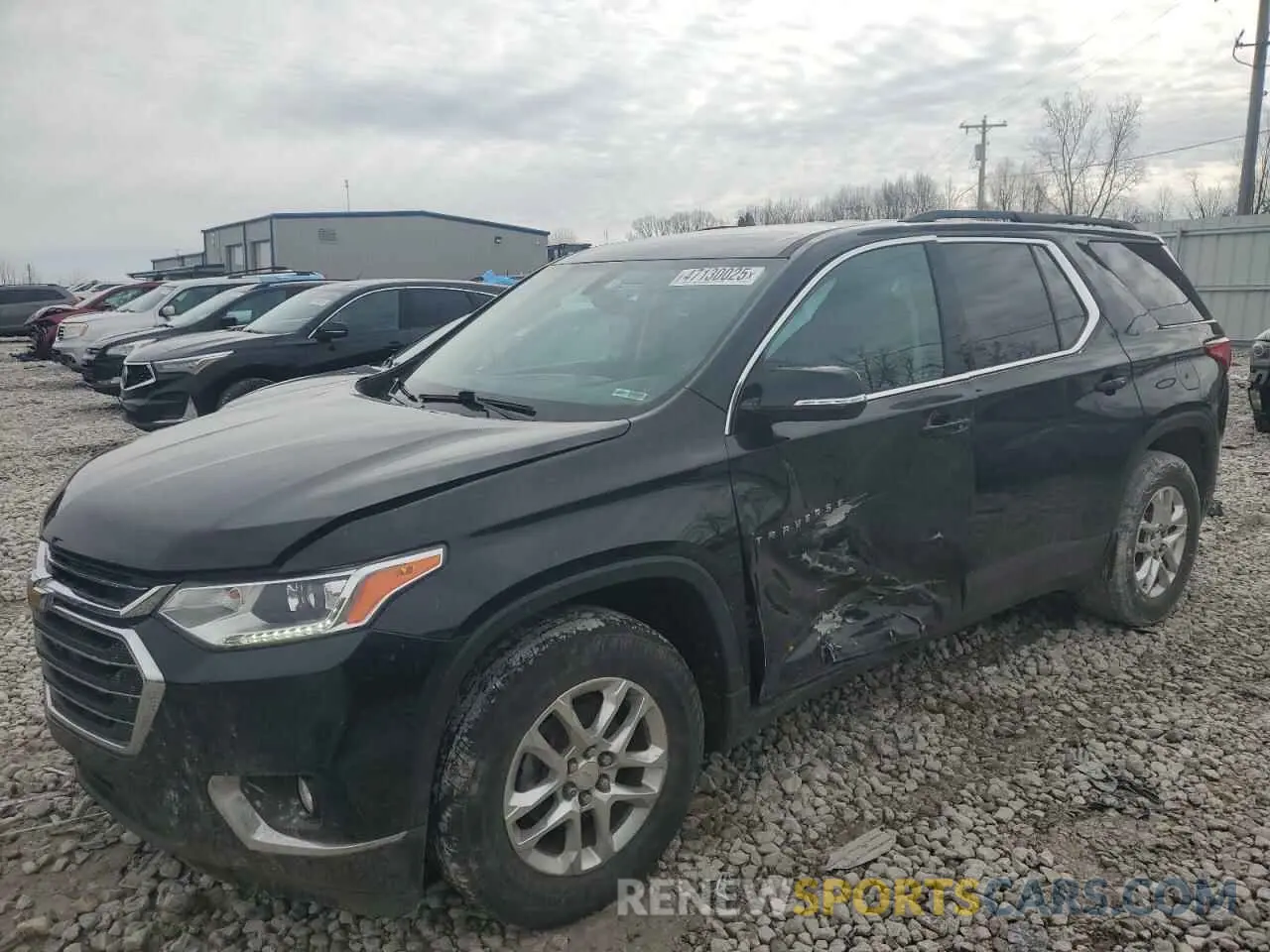 1 Photograph of a damaged car 1GNERGKW5LJ221492 CHEVROLET TRAVERSE 2020