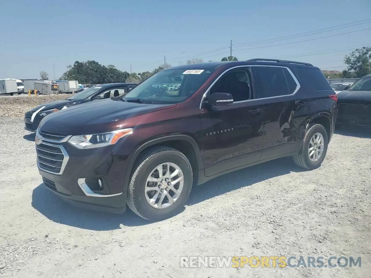1 Photograph of a damaged car 1GNERGKW7LJ142129 CHEVROLET TRAVERSE 2020