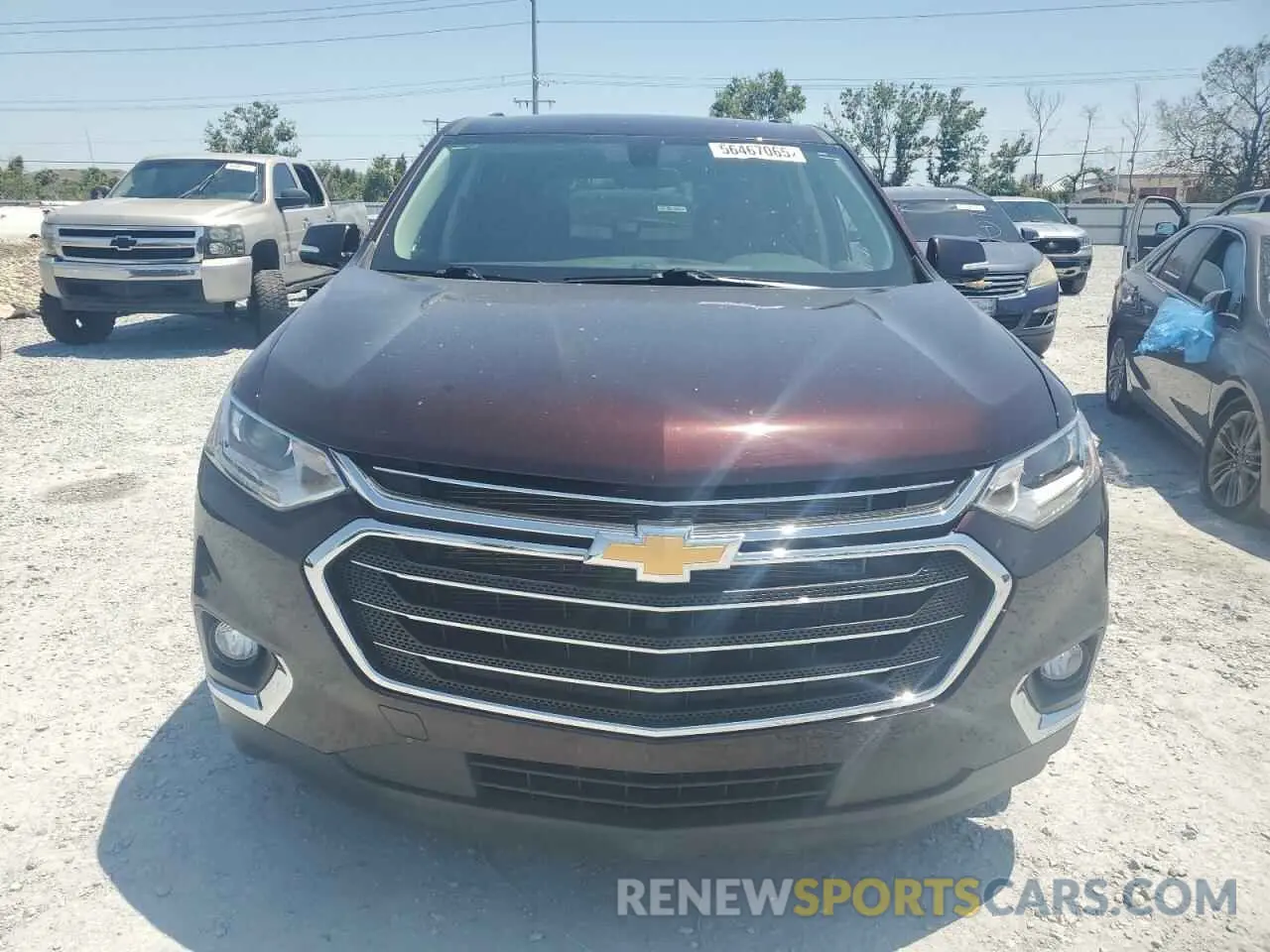5 Photograph of a damaged car 1GNERGKW7LJ142129 CHEVROLET TRAVERSE 2020