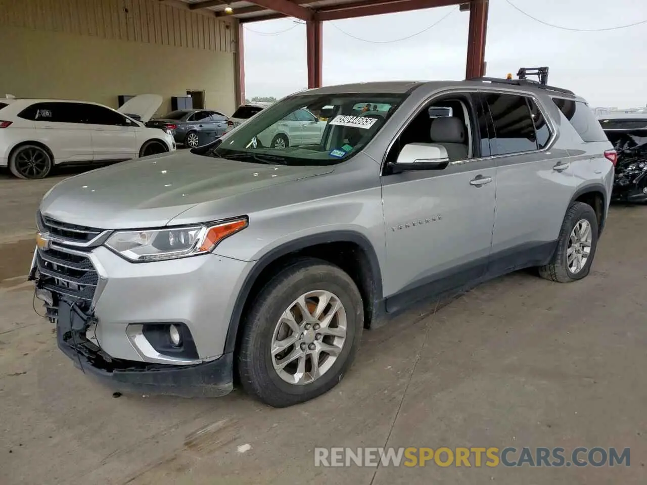 1 Photograph of a damaged car 1GNERGKW7LJ245051 CHEVROLET TRAVERSE 2020