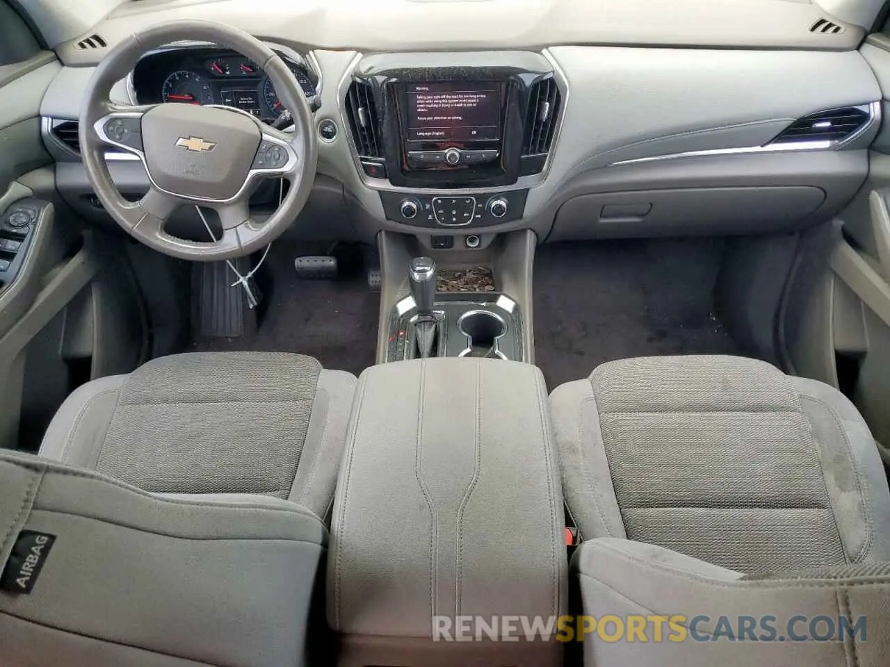 8 Photograph of a damaged car 1GNERGKW7LJ245051 CHEVROLET TRAVERSE 2020