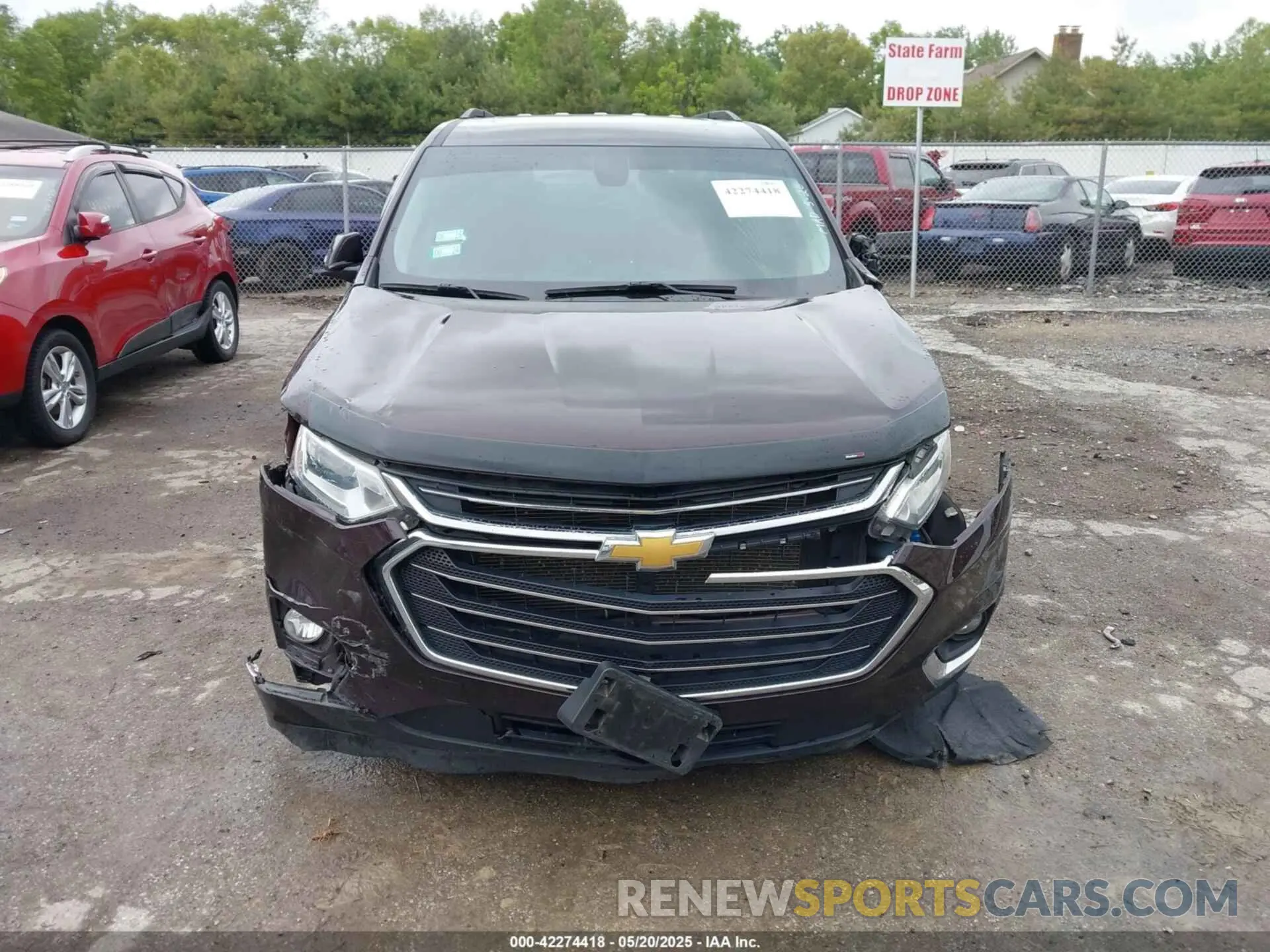 13 Photograph of a damaged car 1GNERHKW0LJ102707 CHEVROLET TRAVERSE 2020