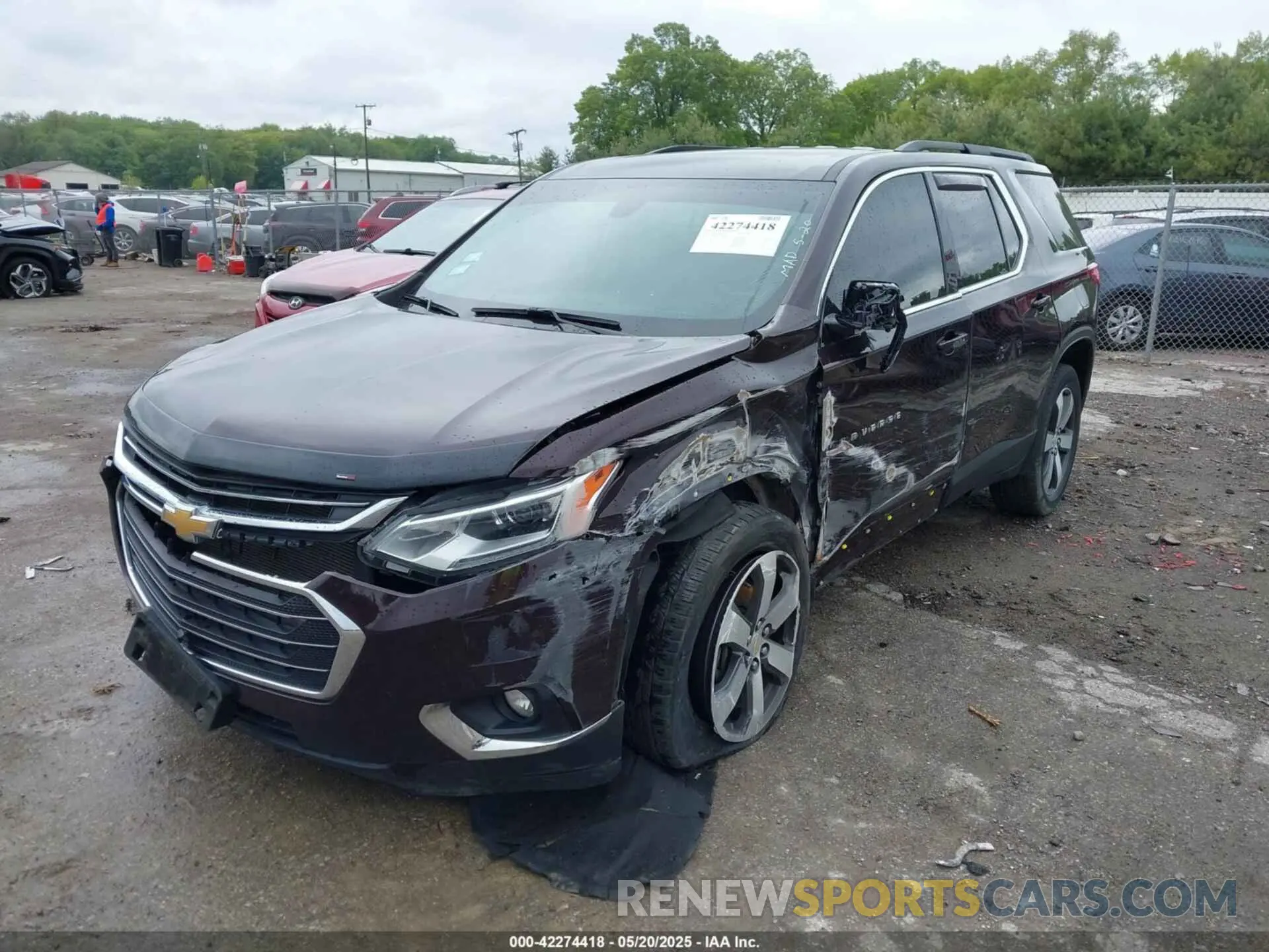 6 Photograph of a damaged car 1GNERHKW0LJ102707 CHEVROLET TRAVERSE 2020