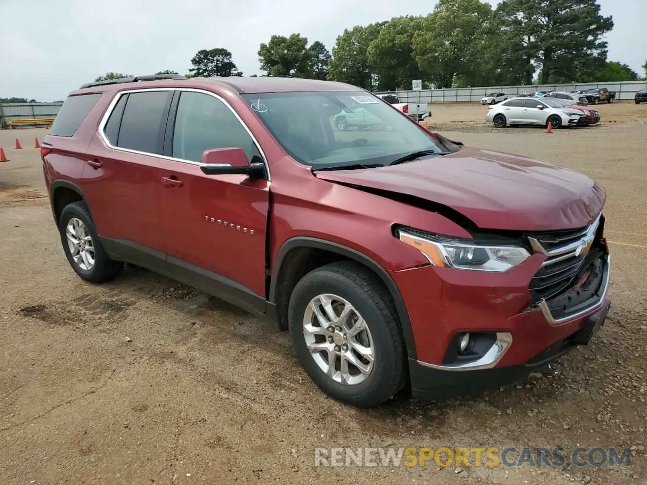 4 Photograph of a damaged car 1GNERHKW0LJ229456 CHEVROLET TRAVERSE 2020