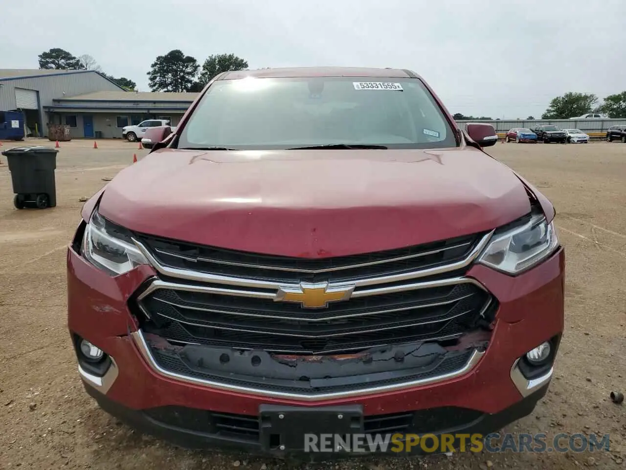 5 Photograph of a damaged car 1GNERHKW0LJ229456 CHEVROLET TRAVERSE 2020