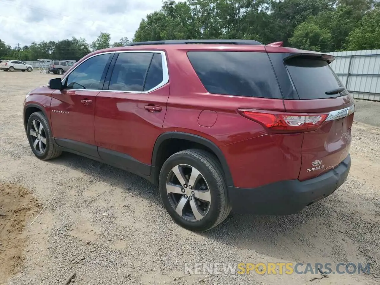 2 Photograph of a damaged car 1GNERHKW0LJ244037 CHEVROLET TRAVERSE 2020