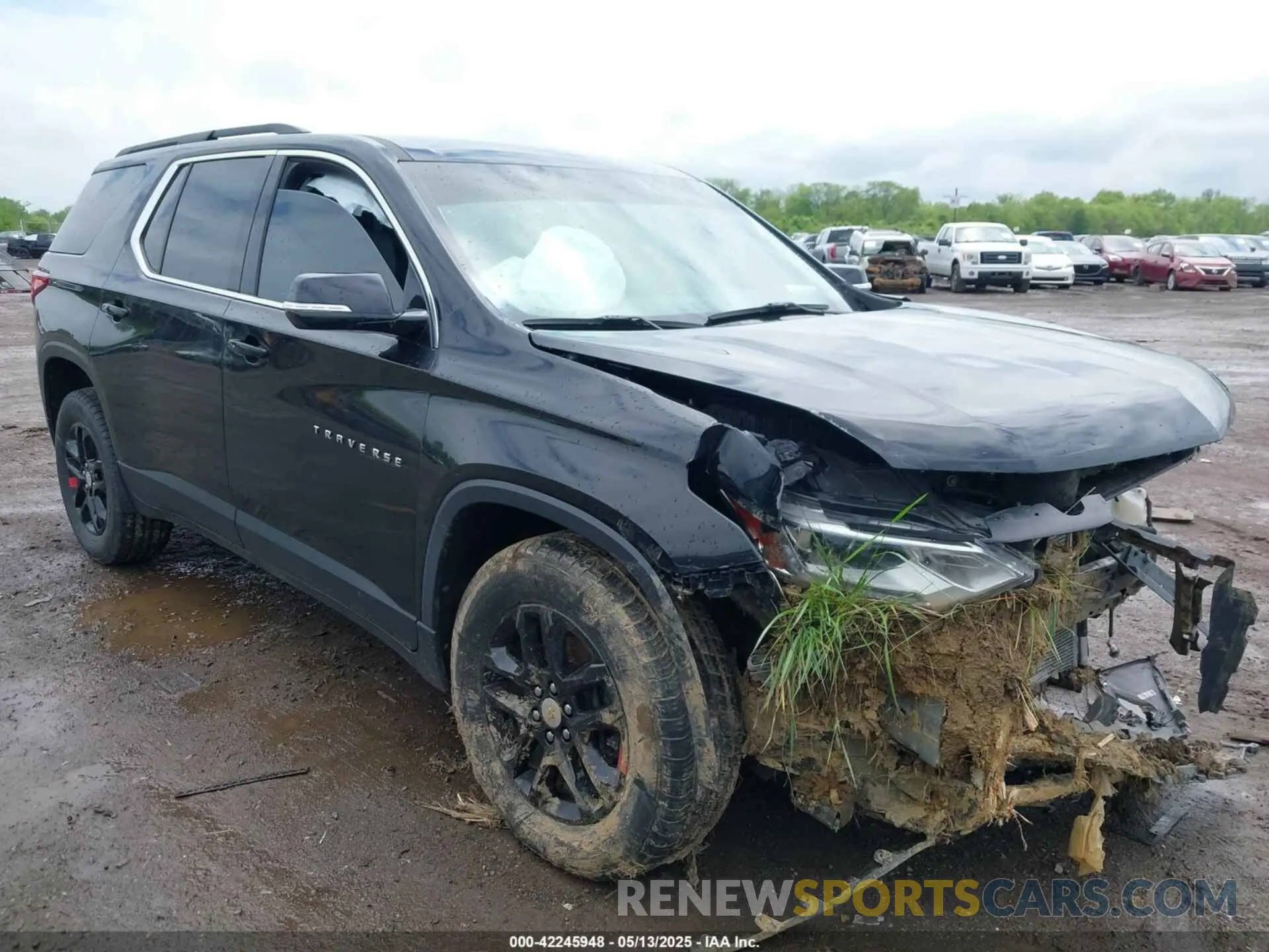 1 Photograph of a damaged car 1GNERHKW1LJ125834 CHEVROLET TRAVERSE 2020