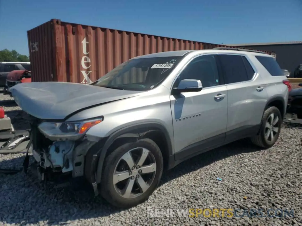 1 Photograph of a damaged car 1GNERHKW1LJ245469 CHEVROLET TRAVERSE 2020