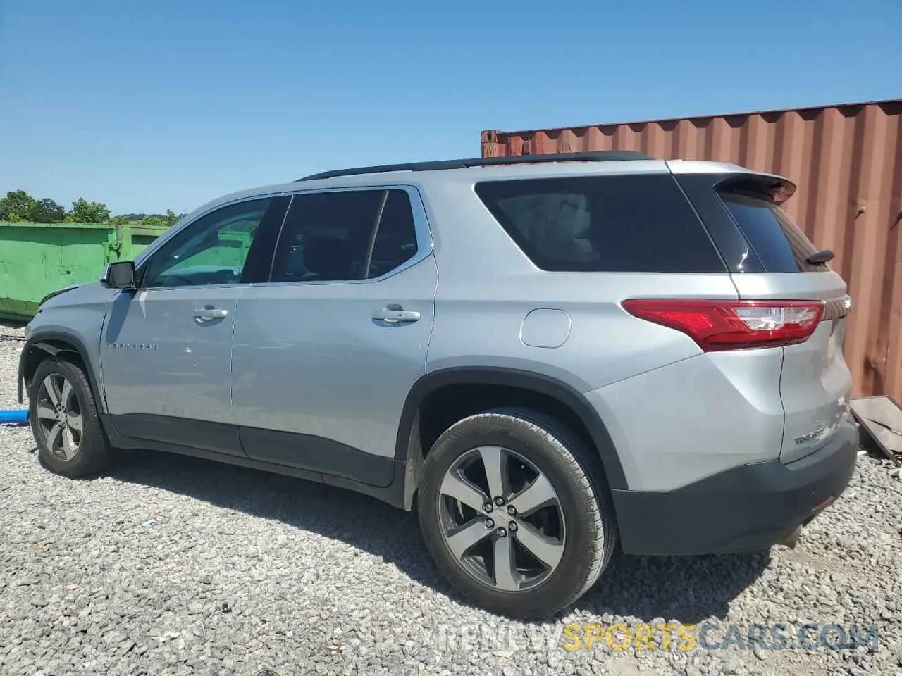 2 Photograph of a damaged car 1GNERHKW1LJ245469 CHEVROLET TRAVERSE 2020
