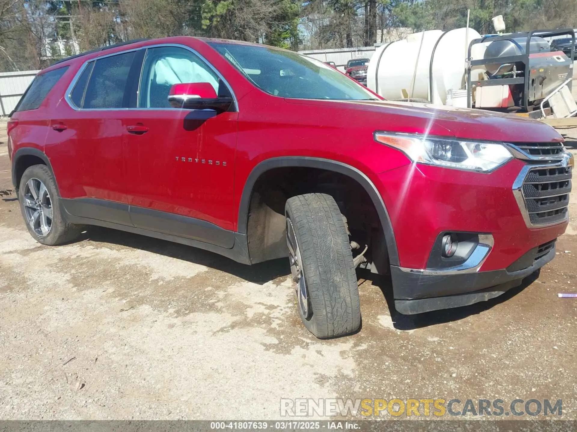 1 Photograph of a damaged car 1GNERHKW1LJ299970 CHEVROLET TRAVERSE 2020