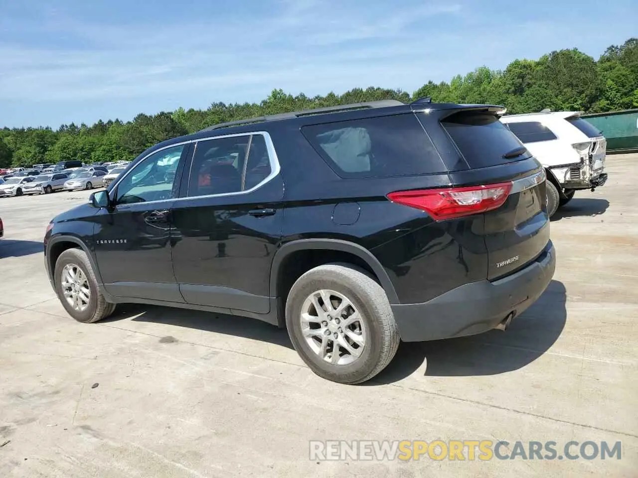 2 Photograph of a damaged car 1GNERHKW1LJ301085 CHEVROLET TRAVERSE 2020