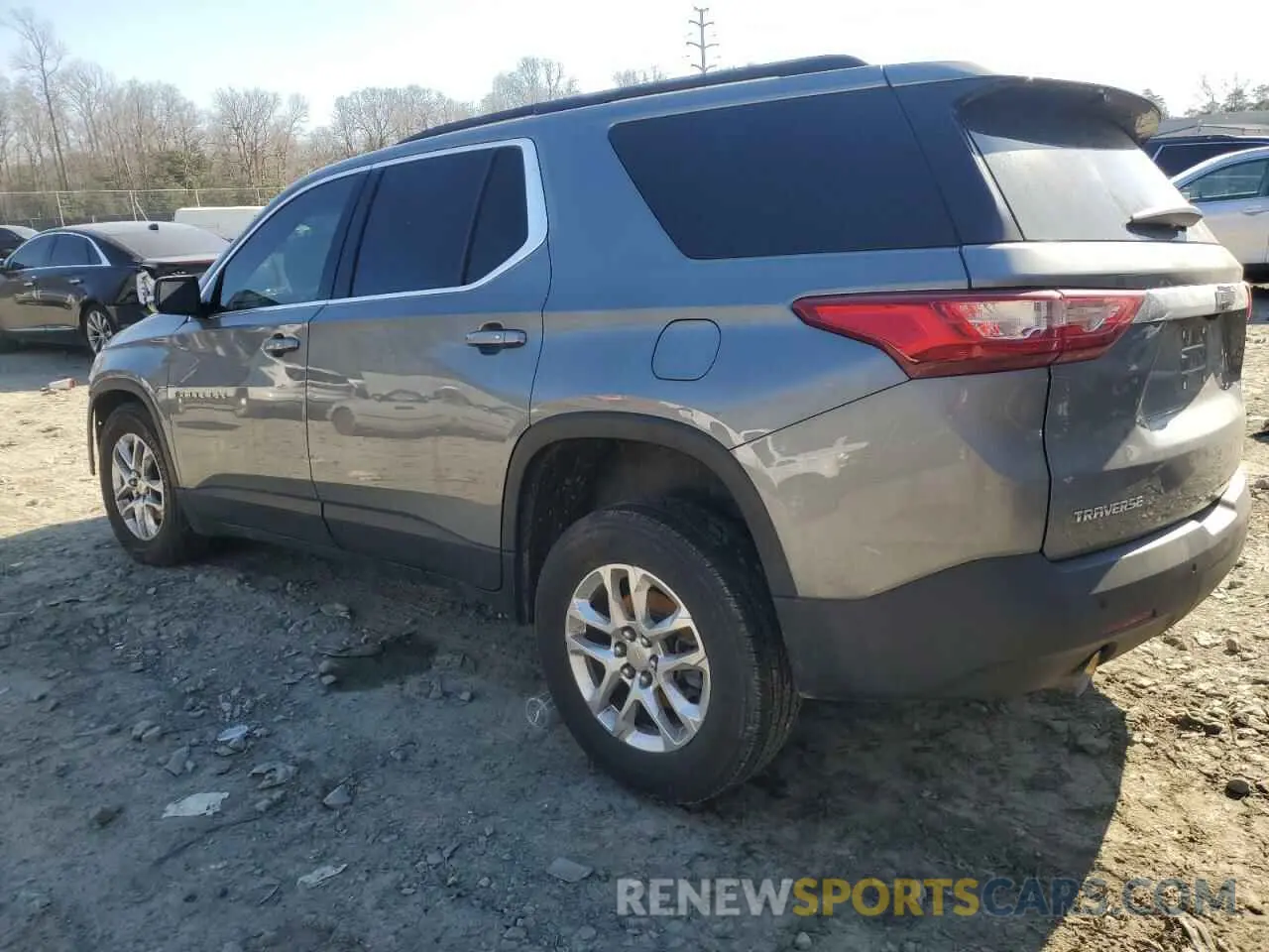 2 Photograph of a damaged car 1GNERHKW2LJ105205 CHEVROLET TRAVERSE 2020