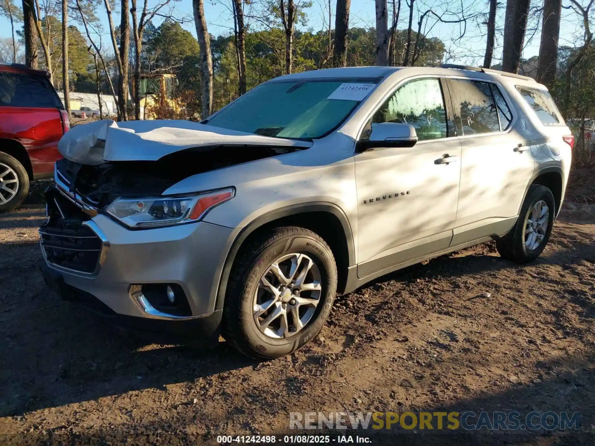 2 Photograph of a damaged car 1GNERHKW6LJ143908 CHEVROLET TRAVERSE 2020