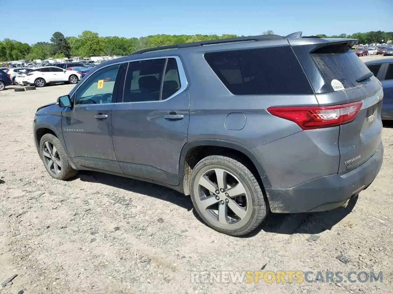 2 Photograph of a damaged car 1GNERHKW7LJ136756 CHEVROLET TRAVERSE 2020