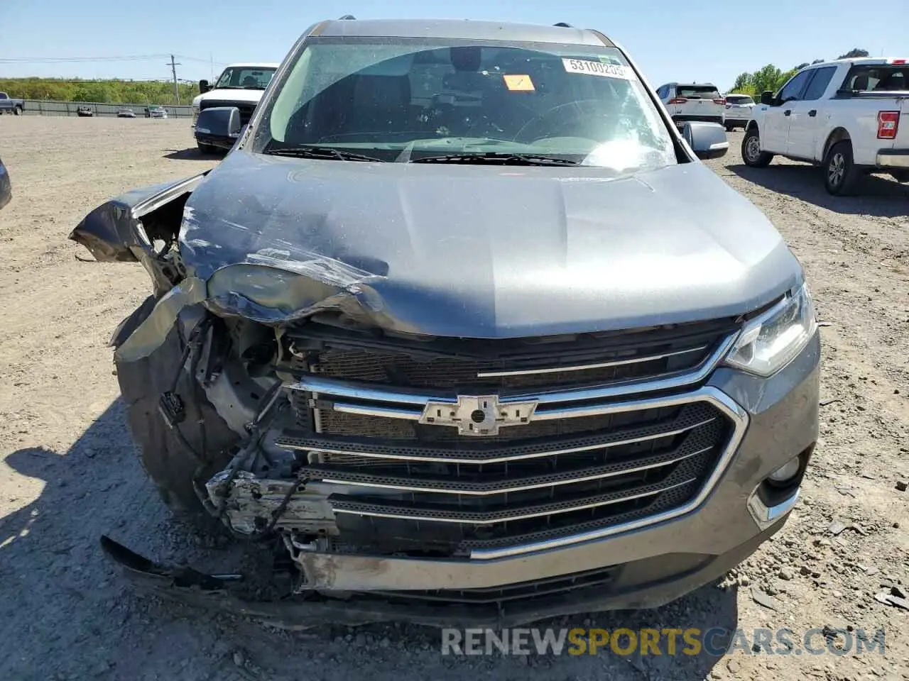 5 Photograph of a damaged car 1GNERHKW7LJ136756 CHEVROLET TRAVERSE 2020