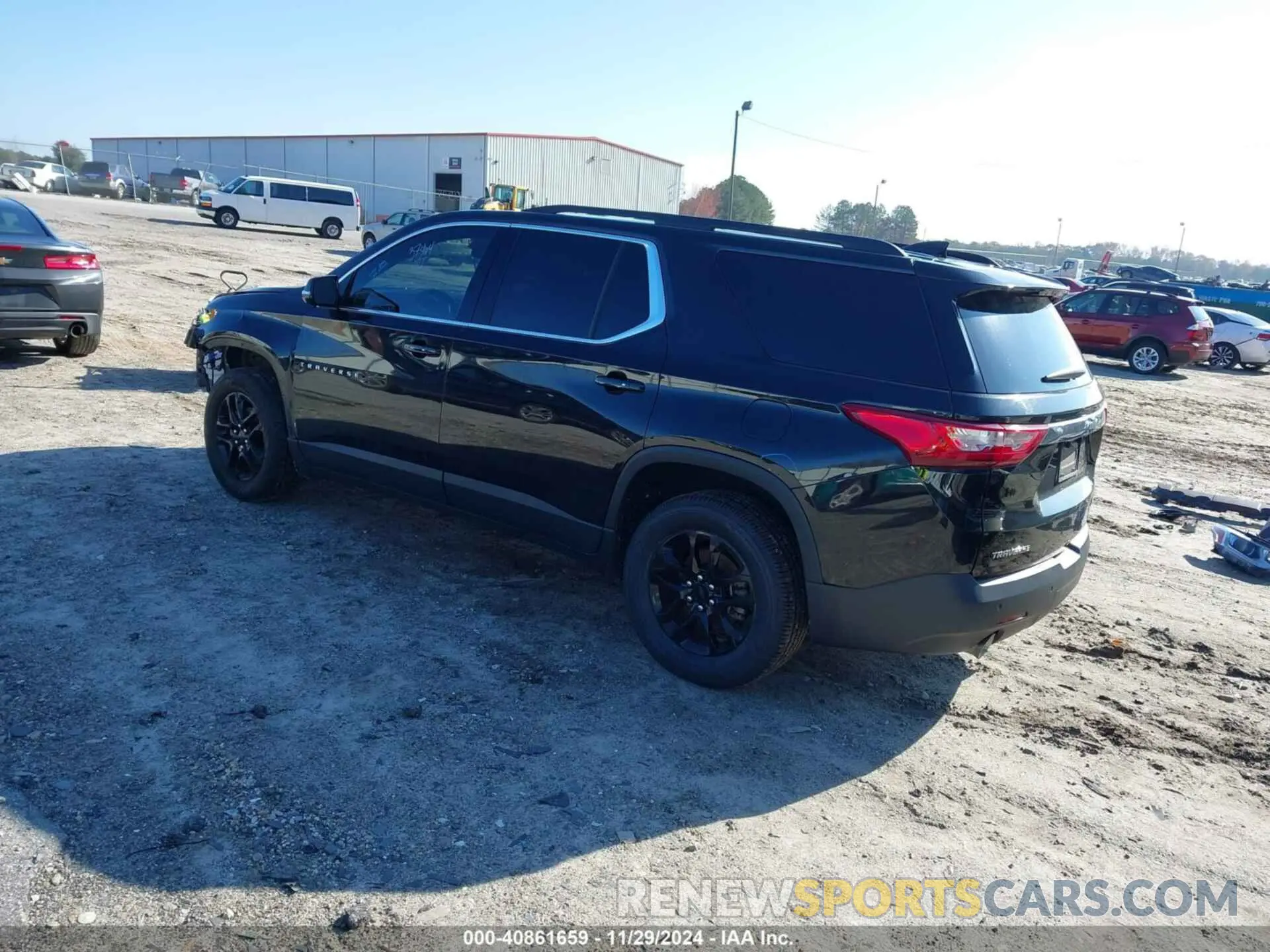 3 Photograph of a damaged car 1GNERHKW7LJ143884 CHEVROLET TRAVERSE 2020