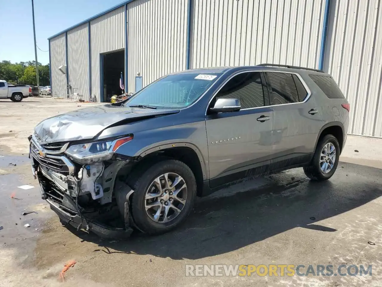 1 Photograph of a damaged car 1GNERHKW7LJ147370 CHEVROLET TRAVERSE 2020