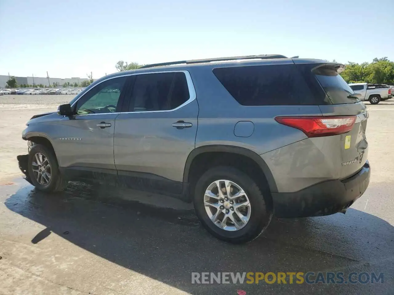 2 Photograph of a damaged car 1GNERHKW7LJ147370 CHEVROLET TRAVERSE 2020