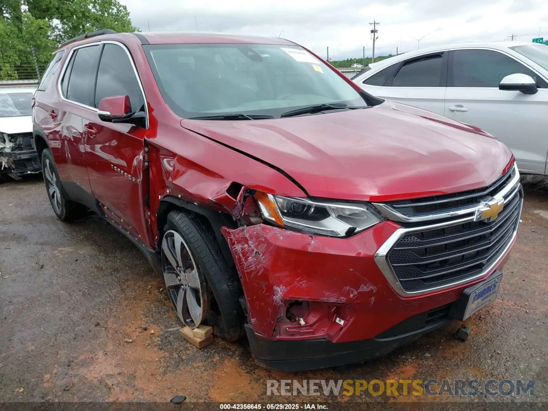 1 Photograph of a damaged car 1GNERHKW7LJ273289 CHEVROLET TRAVERSE 2020
