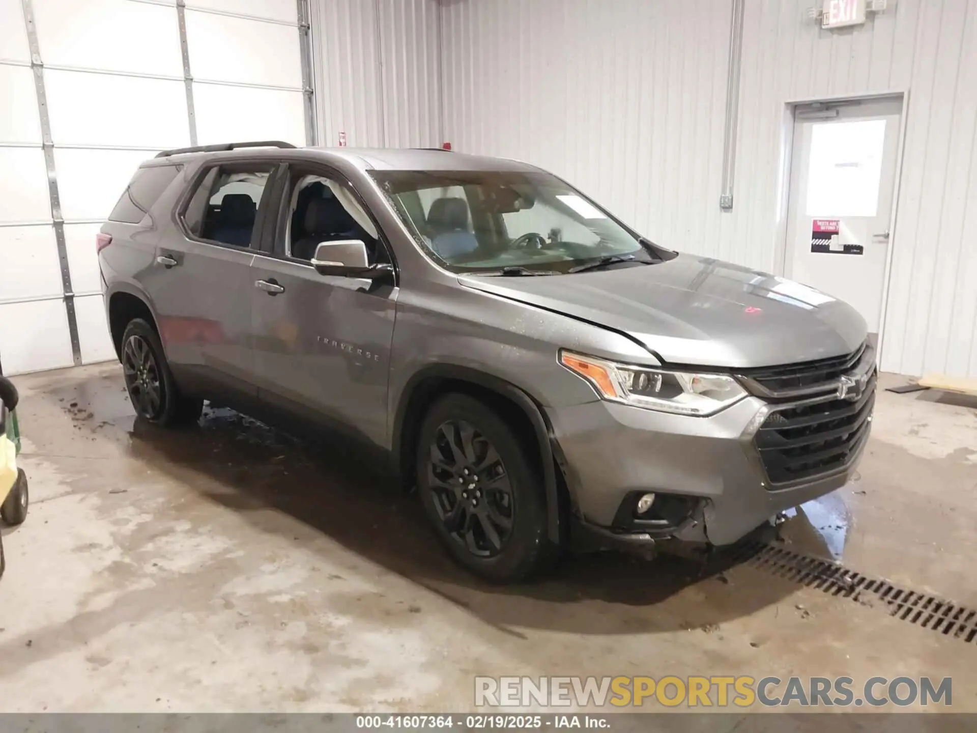 1 Photograph of a damaged car 1GNERJKW1LJ264529 CHEVROLET TRAVERSE 2020