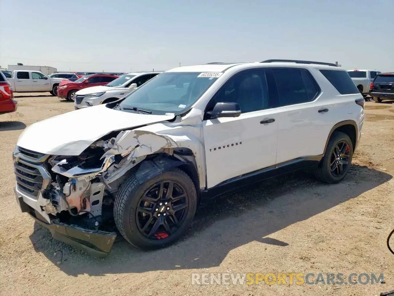 1 Photograph of a damaged car 1GNERKKW0LJ189120 CHEVROLET TRAVERSE 2020