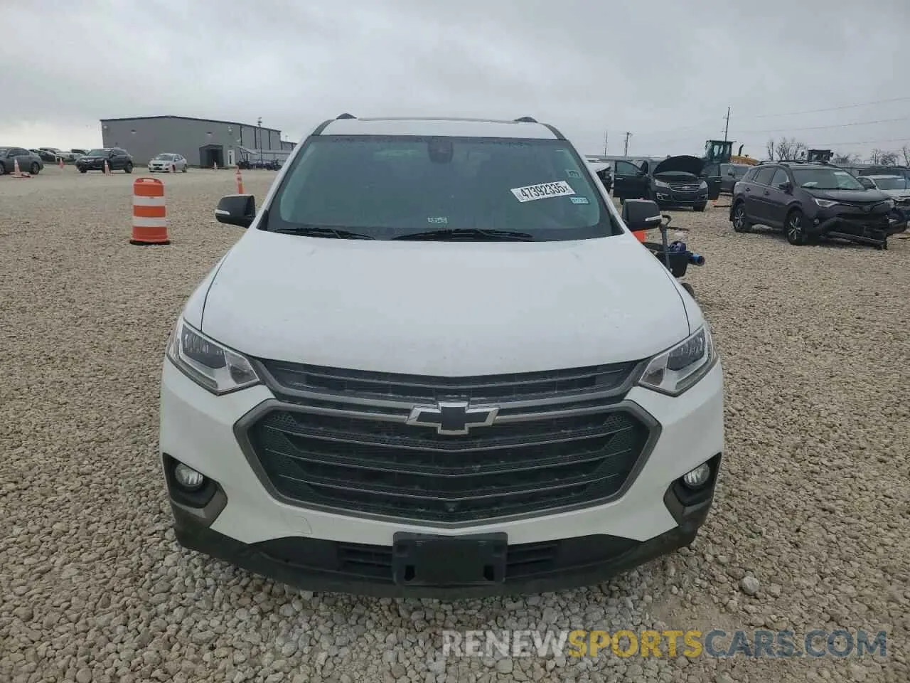 5 Photograph of a damaged car 1GNERKKW3LJ266840 CHEVROLET TRAVERSE 2020
