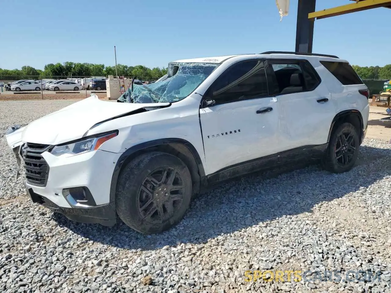 1 Photograph of a damaged car 1GNERKKW4LJ127266 CHEVROLET TRAVERSE 2020