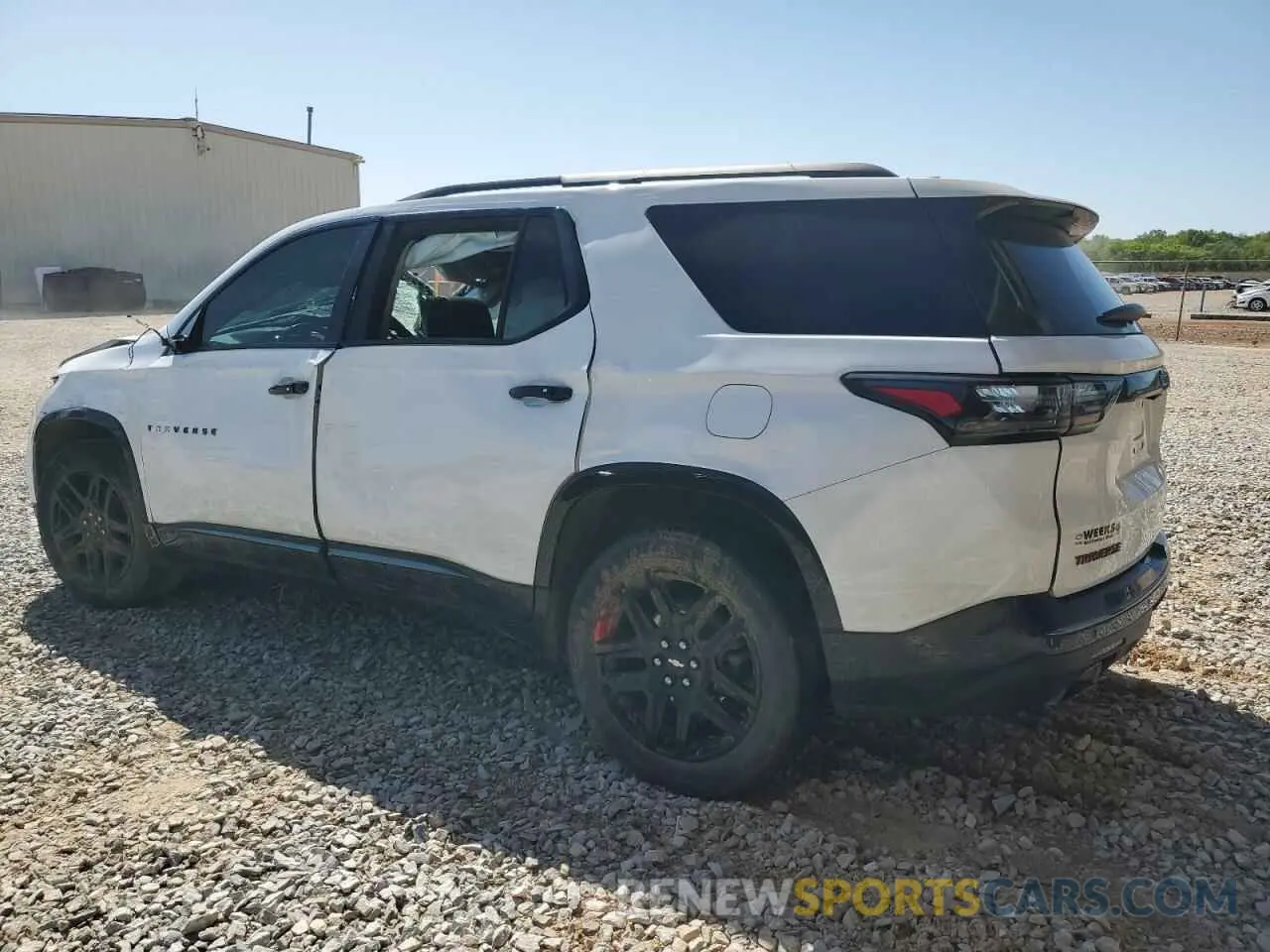 2 Photograph of a damaged car 1GNERKKW4LJ127266 CHEVROLET TRAVERSE 2020