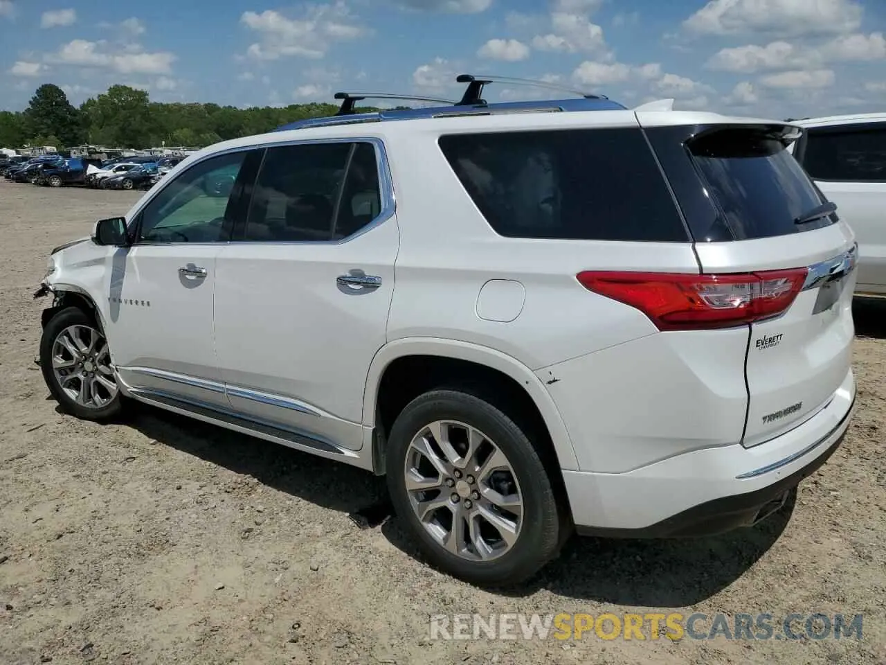 2 Photograph of a damaged car 1GNERKKW4LJ274817 CHEVROLET TRAVERSE 2020
