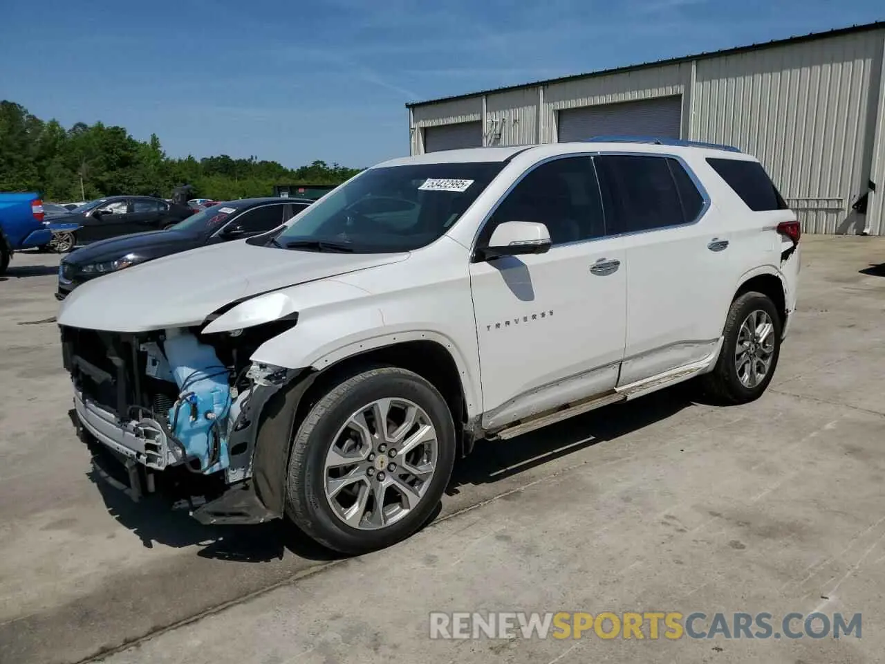 1 Photograph of a damaged car 1GNERKKW4LJ284036 CHEVROLET TRAVERSE 2020
