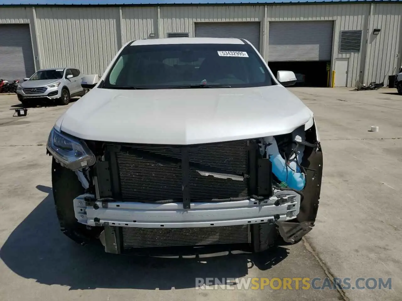 5 Photograph of a damaged car 1GNERKKW4LJ284036 CHEVROLET TRAVERSE 2020