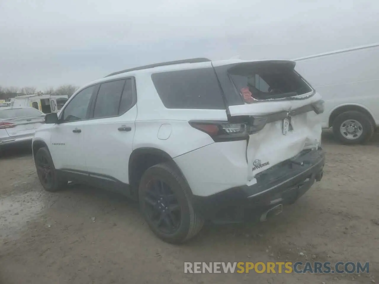 2 Photograph of a damaged car 1GNERKKW6LJ103518 CHEVROLET TRAVERSE 2020