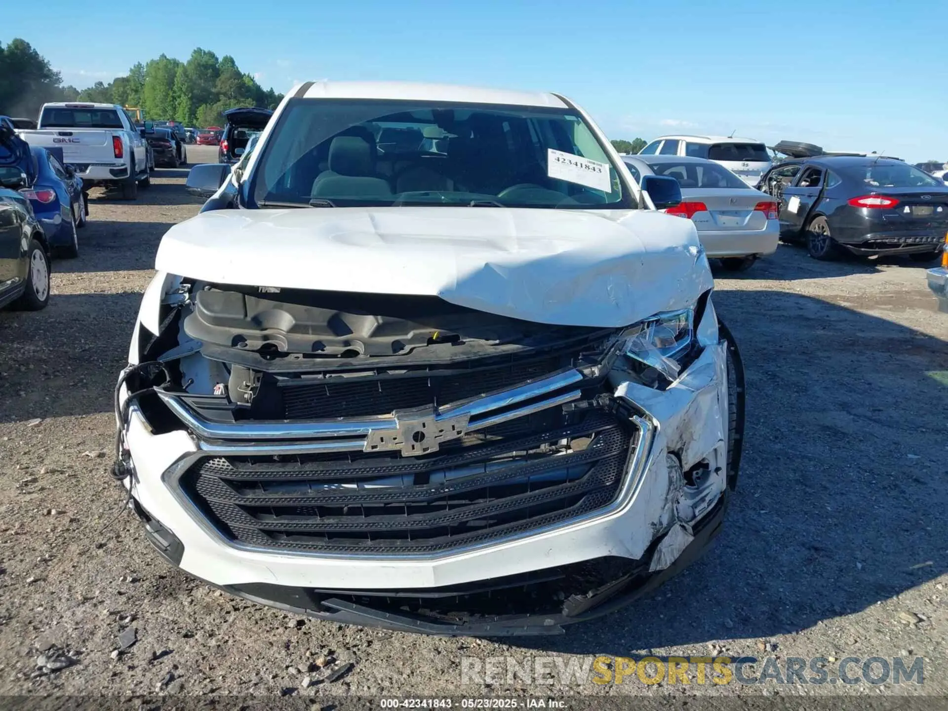 13 Photograph of a damaged car 1GNEVFKW0LJ191534 CHEVROLET TRAVERSE 2020