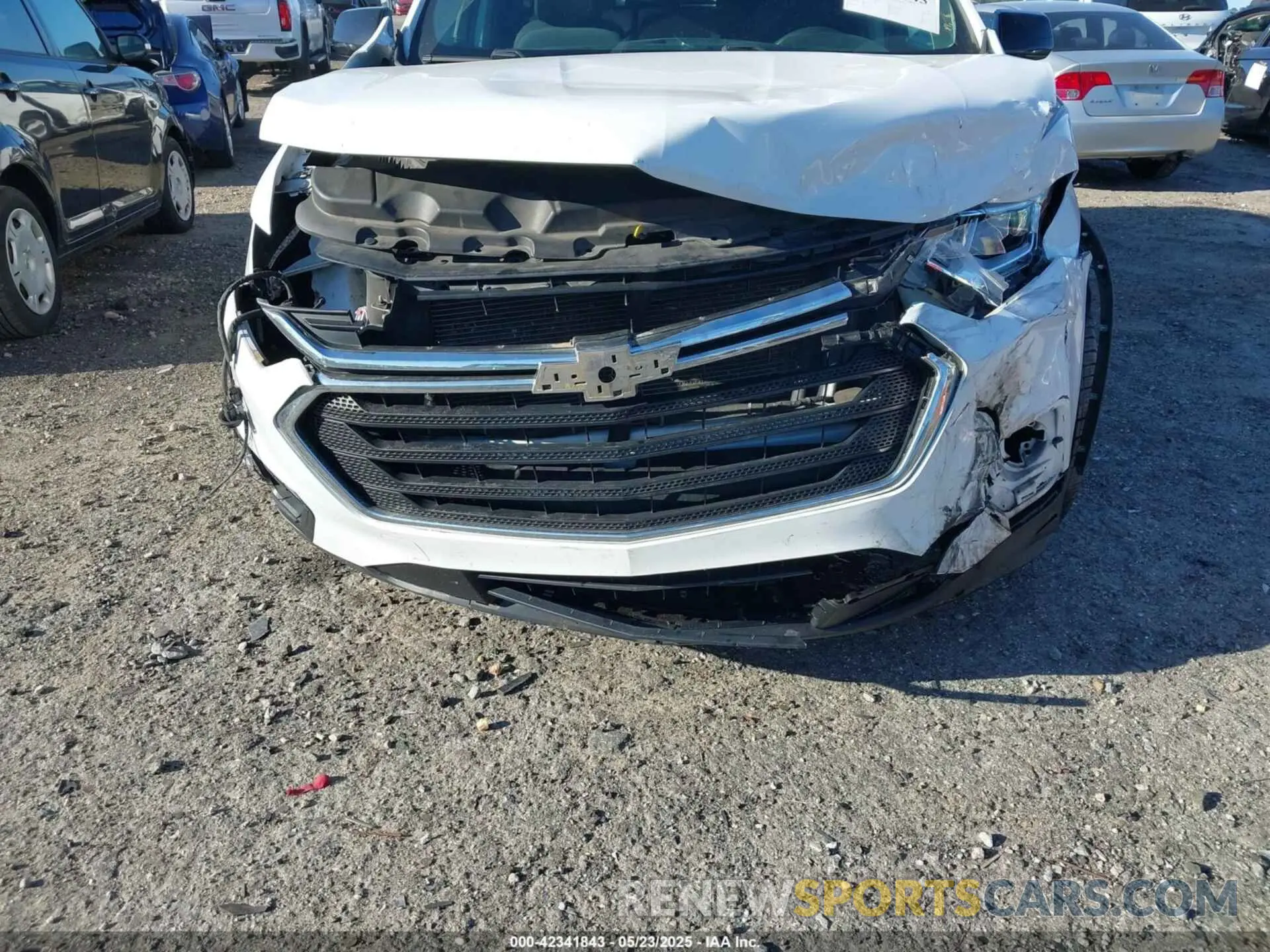 6 Photograph of a damaged car 1GNEVFKW0LJ191534 CHEVROLET TRAVERSE 2020