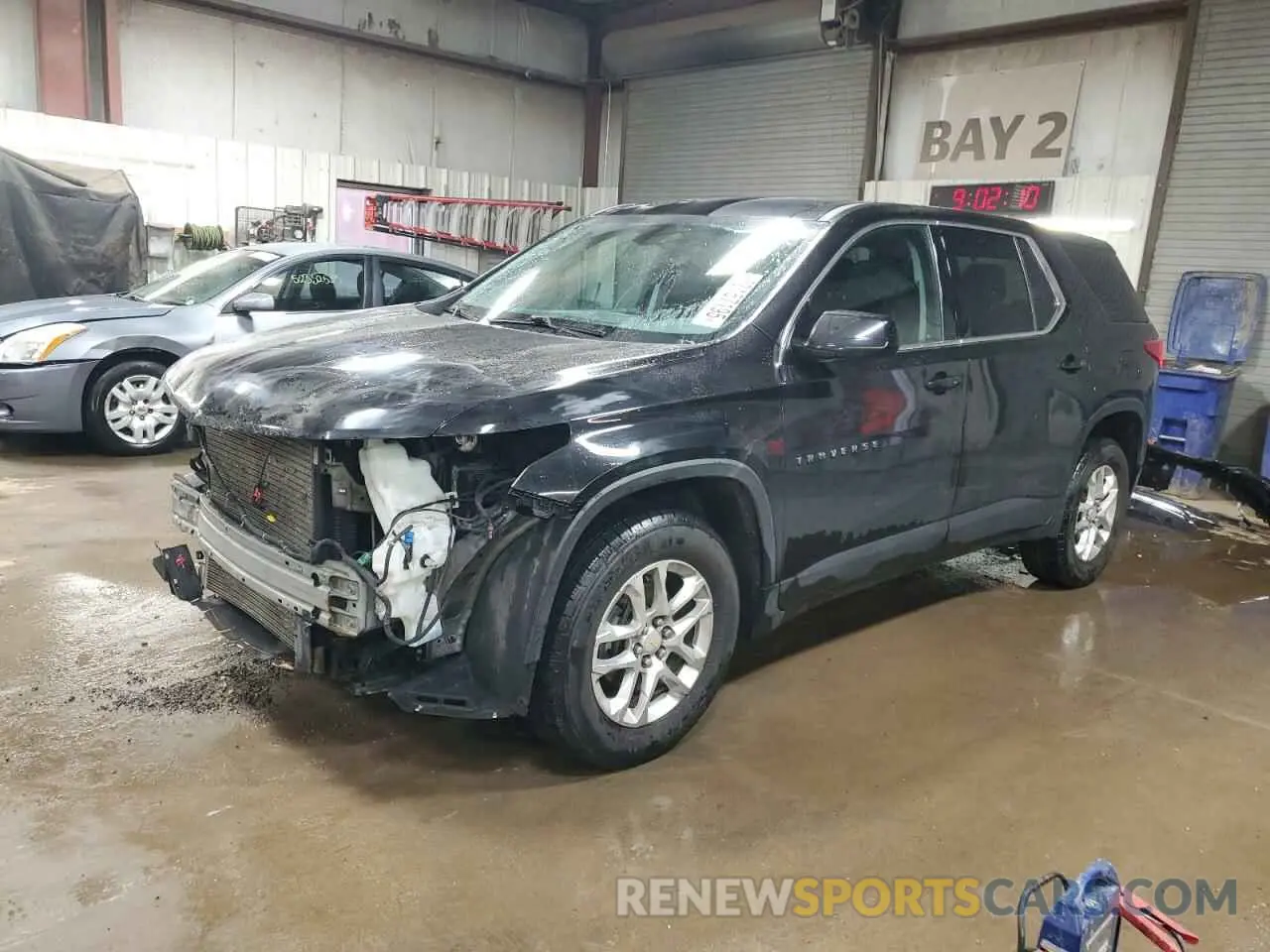 1 Photograph of a damaged car 1GNEVFKW1LJ206462 CHEVROLET TRAVERSE 2020