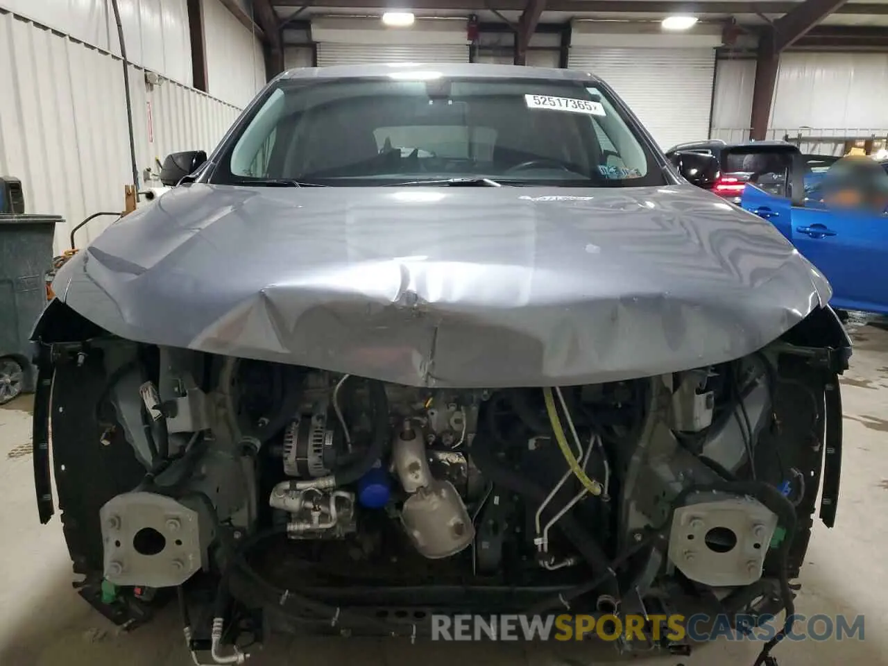 5 Photograph of a damaged car 1GNEVFKW4LJ167902 CHEVROLET TRAVERSE 2020