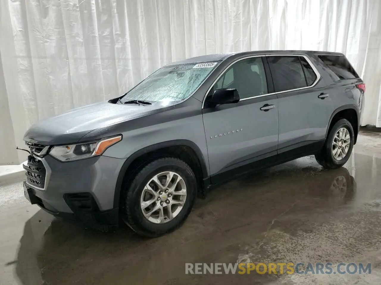 1 Photograph of a damaged car 1GNEVFKW4LJ267174 CHEVROLET TRAVERSE 2020