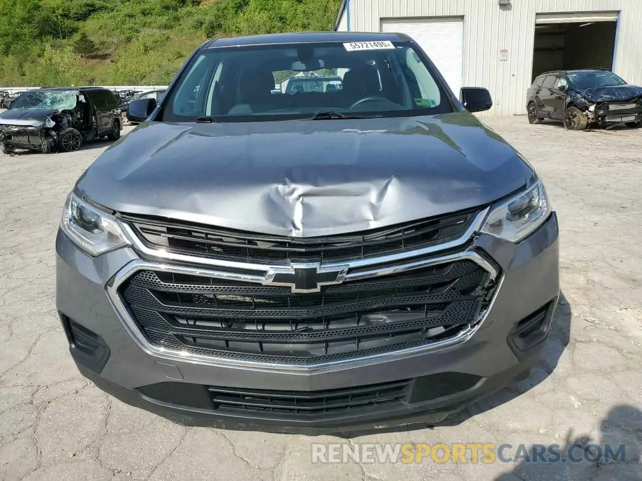 5 Photograph of a damaged car 1GNEVFKW4LJ315658 CHEVROLET TRAVERSE 2020