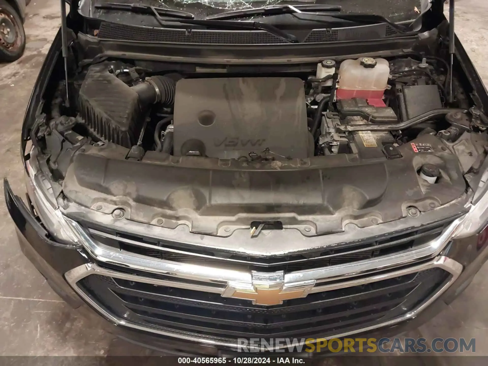 10 Photograph of a damaged car 1GNEVFKW7LJ257187 CHEVROLET TRAVERSE 2020