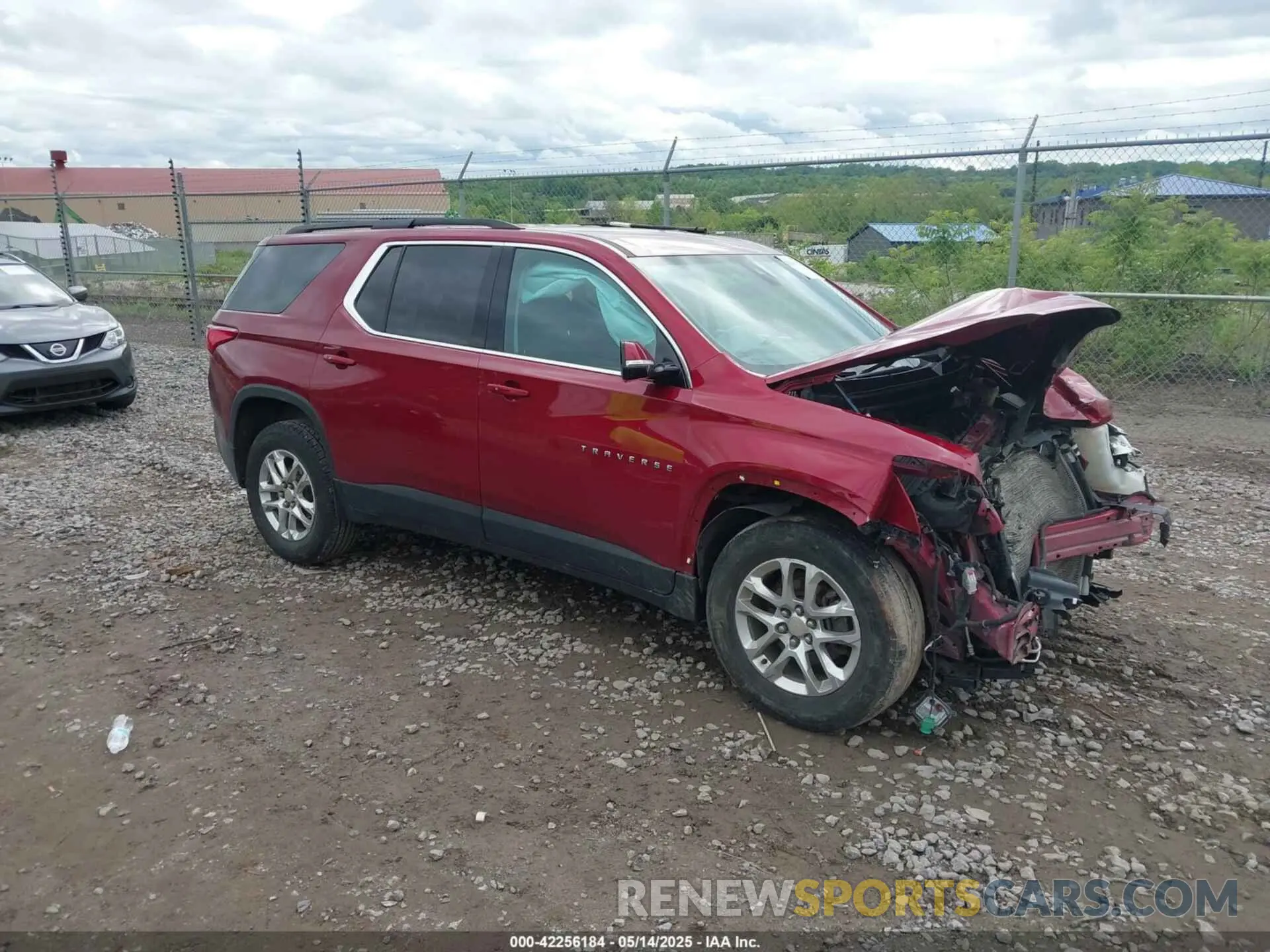 1 Photograph of a damaged car 1GNEVGKW4LJ176363 CHEVROLET TRAVERSE 2020