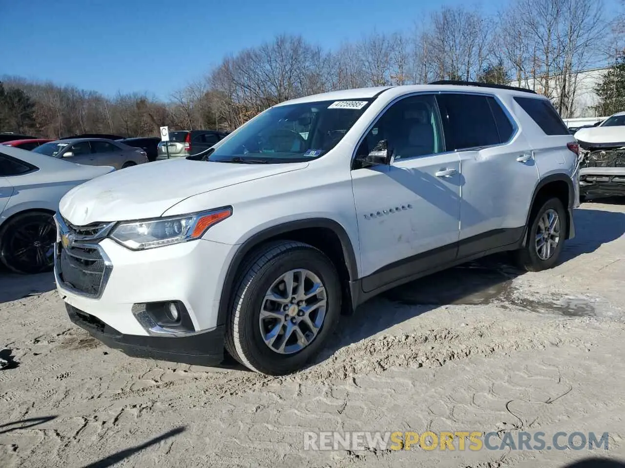 1 Photograph of a damaged car 1GNEVGKW5LJ185069 CHEVROLET TRAVERSE 2020