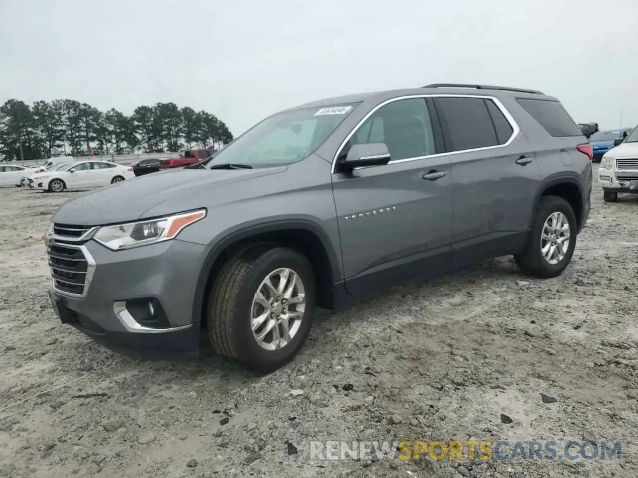 1 Photograph of a damaged car 1GNEVGKW6LJ231413 CHEVROLET TRAVERSE 2020