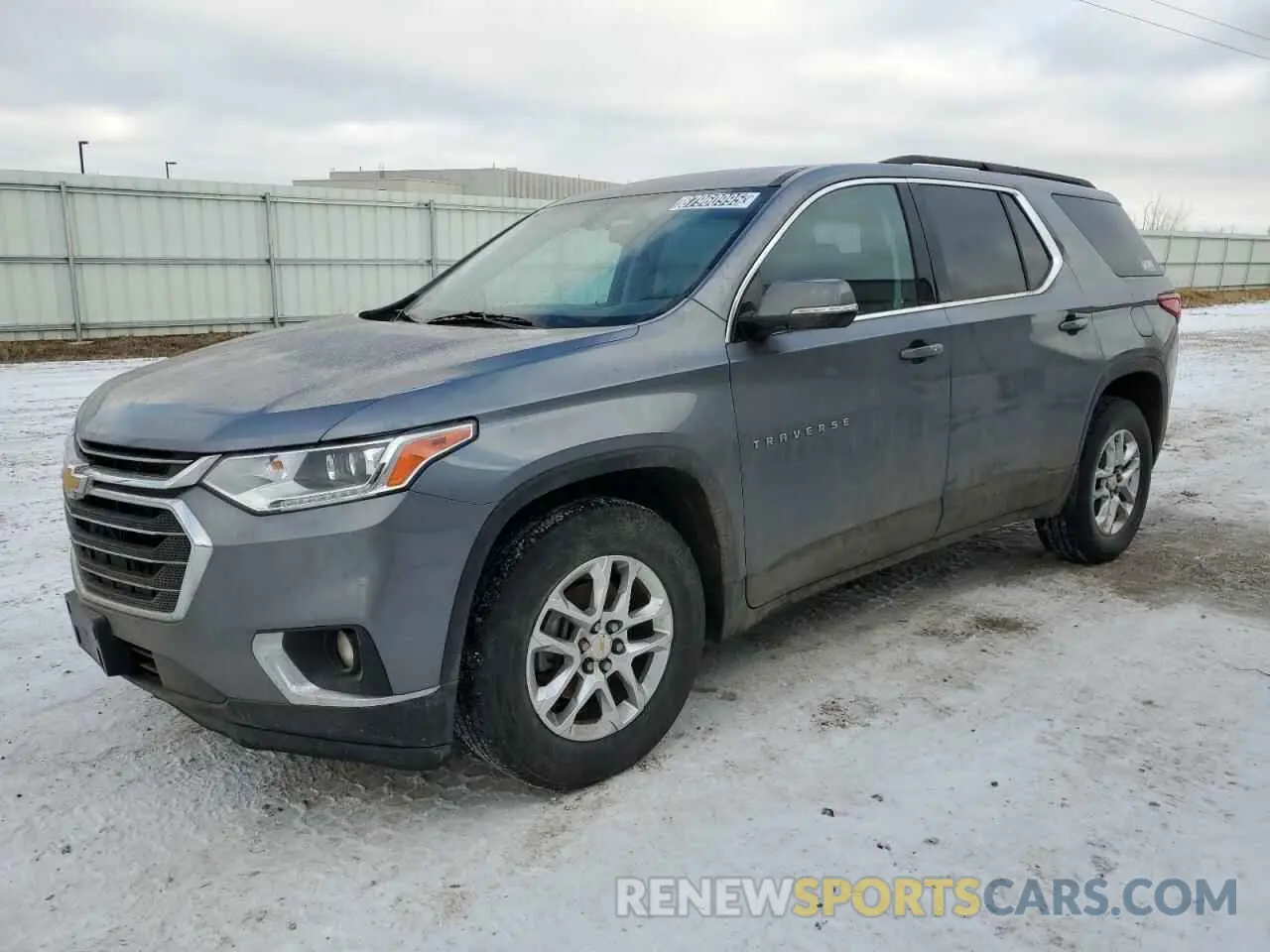 1 Photograph of a damaged car 1GNEVGKW6LJ263973 CHEVROLET TRAVERSE 2020