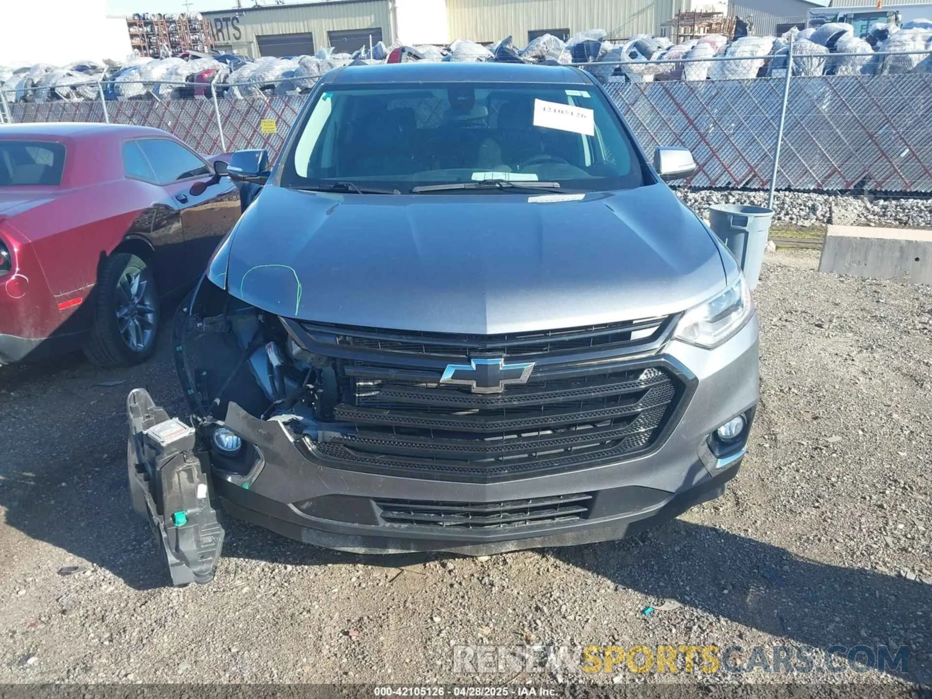 12 Photograph of a damaged car 1GNEVGKW6LJ320821 CHEVROLET TRAVERSE 2020