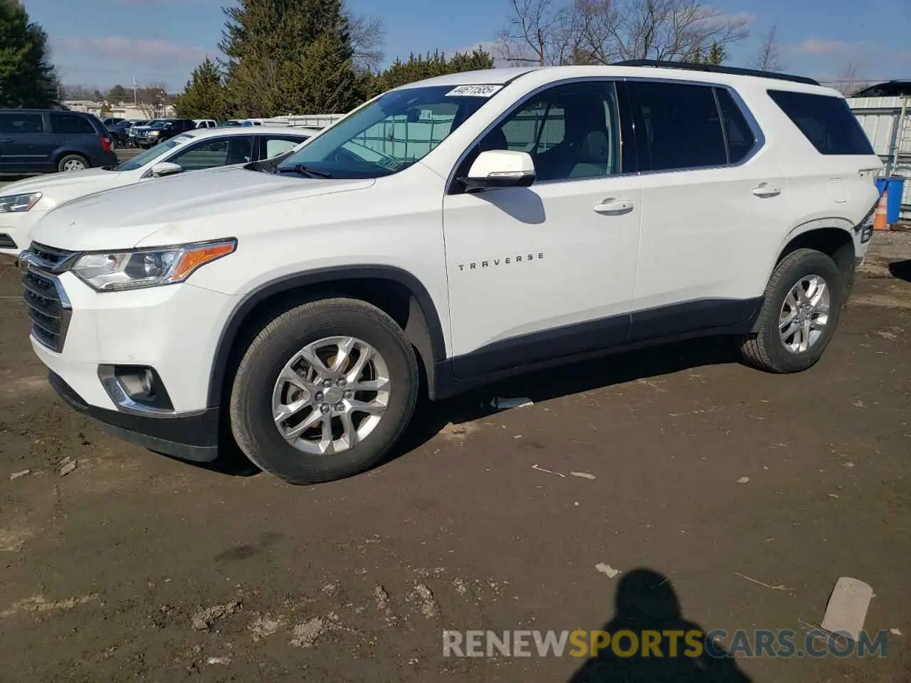 1 Photograph of a damaged car 1GNEVGKW7LJ195263 CHEVROLET TRAVERSE 2020