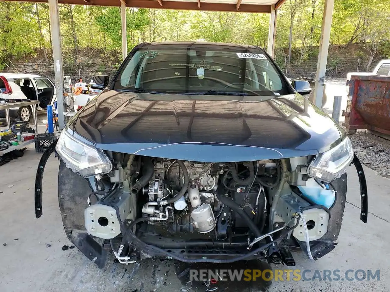 5 Photograph of a damaged car 1GNEVGKW9LJ247007 CHEVROLET TRAVERSE 2020