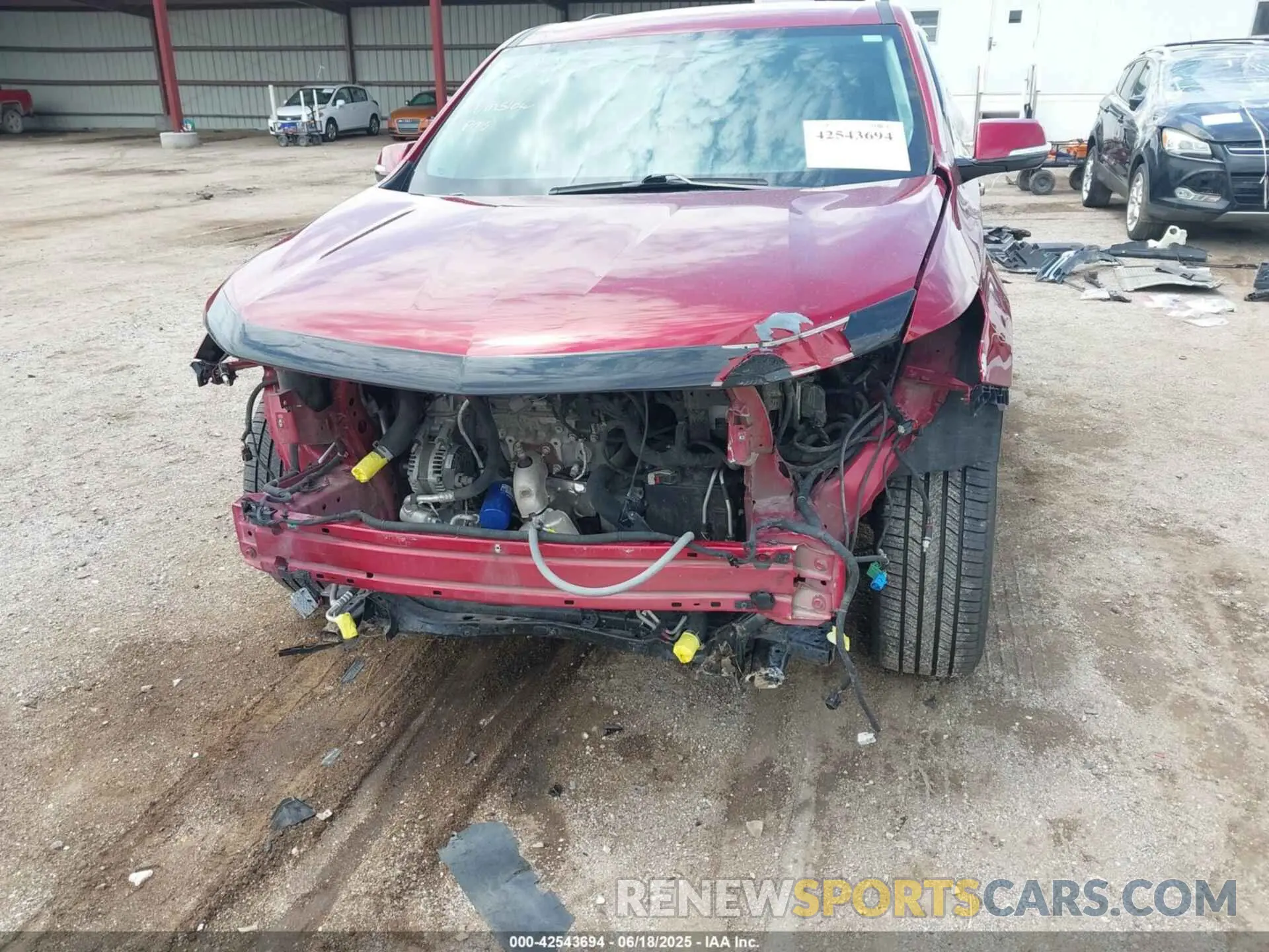 6 Photograph of a damaged car 1GNEVHKW0LJ322859 CHEVROLET TRAVERSE 2020