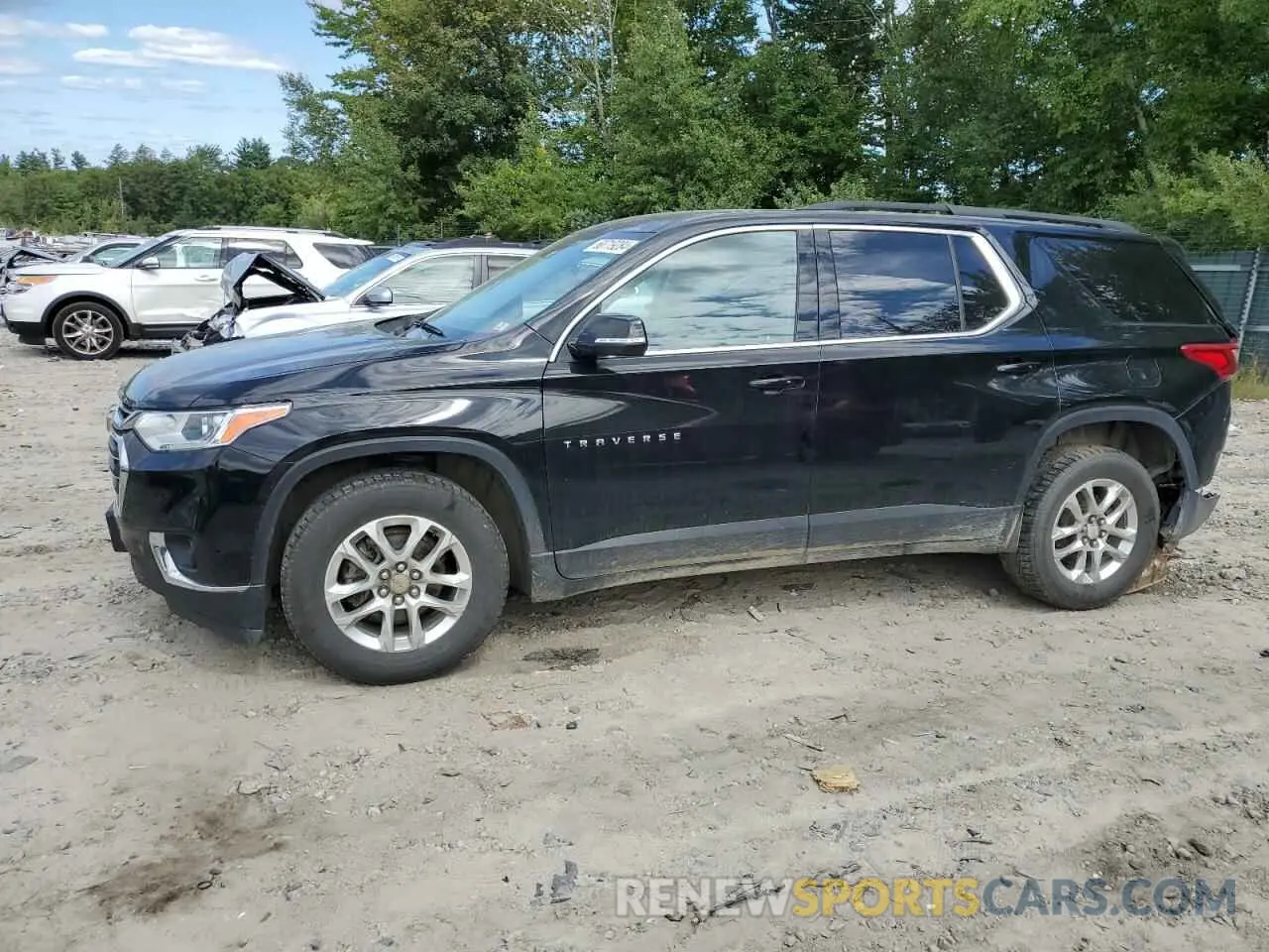 1 Photograph of a damaged car 1GNEVHKW8LJ317229 CHEVROLET TRAVERSE 2020