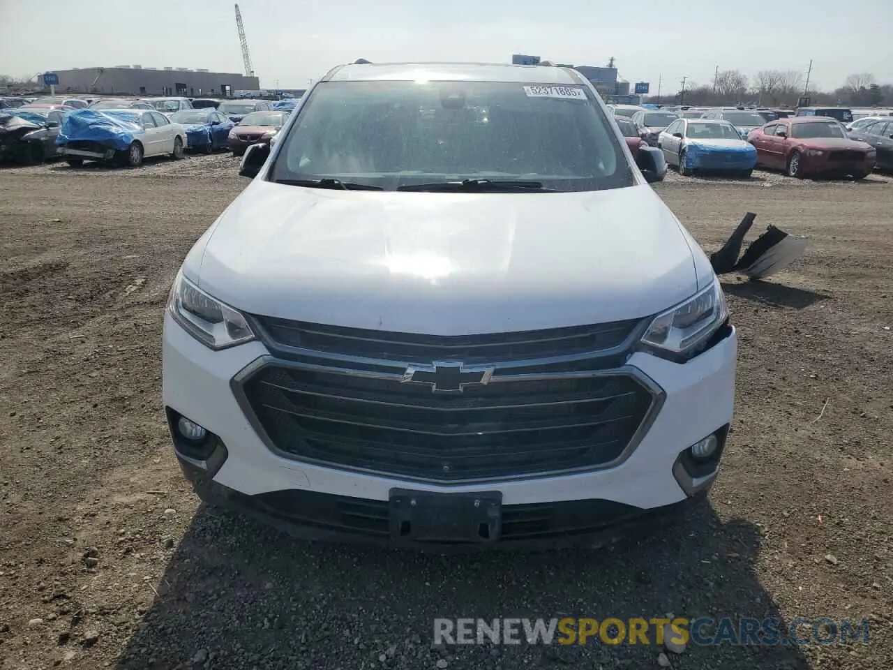 5 Photograph of a damaged car 1GNEVKKW4LJ256281 CHEVROLET TRAVERSE 2020